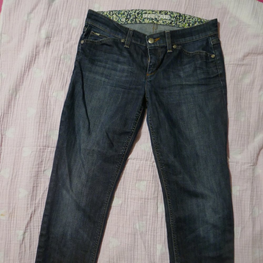 Joe's Jeans Cigarette Ankle 27 Dark Wash Straight Skinny